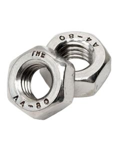 M10 Hexagon Full Nut - Stainless Steel A2 (316)