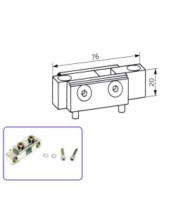 DORMA Transom Rail Insert RTS