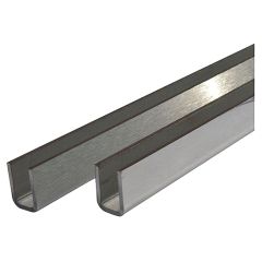 Stainless Steel U Channel for 8mm Glass Shower Screens