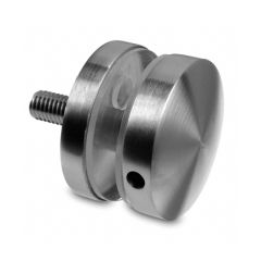 Glass Adapter with Threaded Stud 50mm Ø - 10mm Mounting Distance