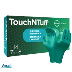 Ansell 92-600 TouchNTuff Robust Nitrile Disposable Gloves