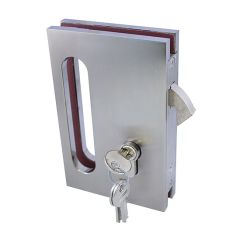 Colcom B94 Glass Door Hook Lock with Finger Pull