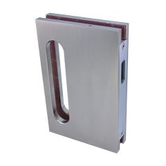 Colcom B95 Glass Door Hook Lock Keep with Finger Pull