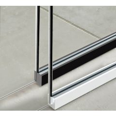 Colcom P20E Beaded Glass Partition Channel Kit - 5800mm