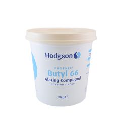 Hodgson Butyl 66 Glazing Compound - Natural 2kg
