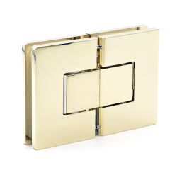 Colcom 8505N16 Polished Gold Glass to Glass Shower Door Hinge 180°