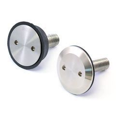 35mm Ø Fixing Point with M10 Threaded Stud - Stainless Steel