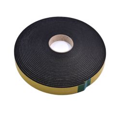 Security Glazing Foam Tape - 15 x 3mm - 25m Black