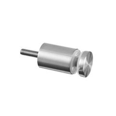 Glass Adapter with Threaded Stud 30mm Ø - 30mm Mounting Distance