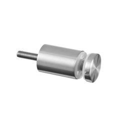 Glass Adapter with Threaded Stud 30mm Ø - 50mm Mounting Distance