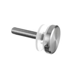 30mm Ø Glass Adapter with 50mm M8 Threaded Stud