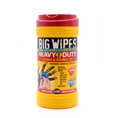 Heavy Duty Big Wipes - Tub of 80 Wipes