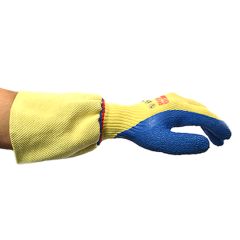 TOWA PowerGrab Kevlar KEV Gloves with Wrist Protection - Cut Level 4