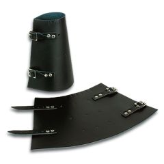 Bohle Leather Wrist Protectors with Buckle Fasteners