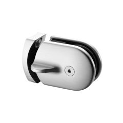 Stainless Steel Post to Glass Door Lock for Gates and Balustrade Systems