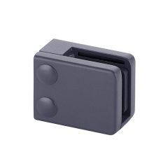 Model 42 Glass Clamp in Anthracite Grey RAL 7016