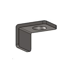 P20E P61 Mounting Bracket for Glass Partition Channels