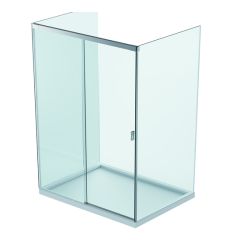 Colcom PUIMA D15E60 Glass to Glass Shower Glass Sliding Door Kit