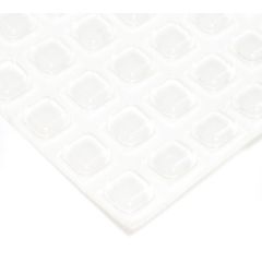 Resilient Pads Square 10mm x 10mm x 2.5mm