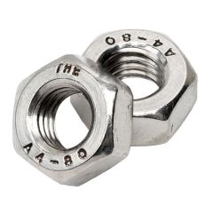 M10 Hexagon Full Nut - Stainless Steel A2 (316)