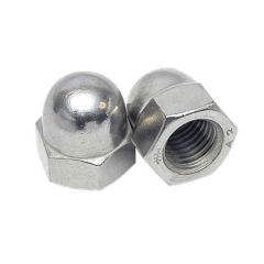 Dome Nut - Stainless Steel A2 (304)
