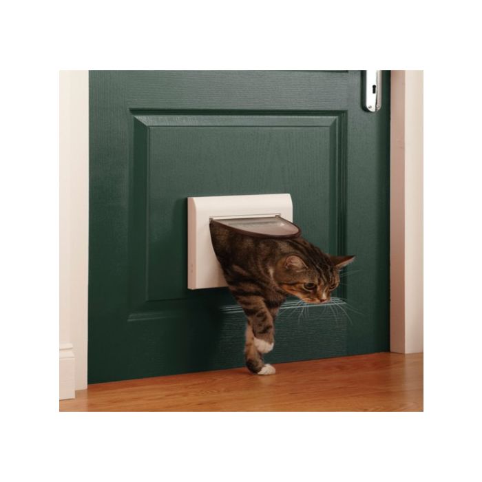 Petsafe Staywell Manual 4 Way Locking Classic Cat Flap for Double Glazed Units Model 917 The Wholesale Glass Company