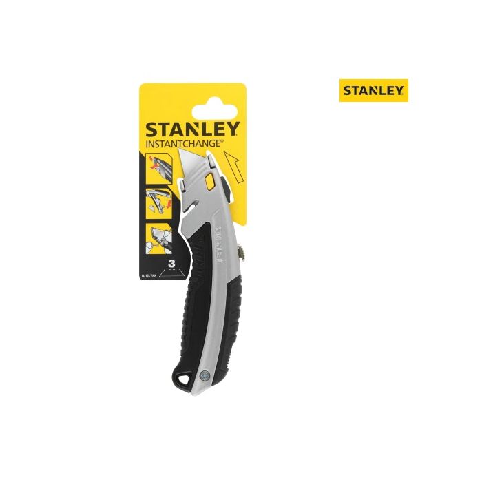 STANLEY STA 010788 Quick Change Retractable Blade Knife The Wholesale Glass Company