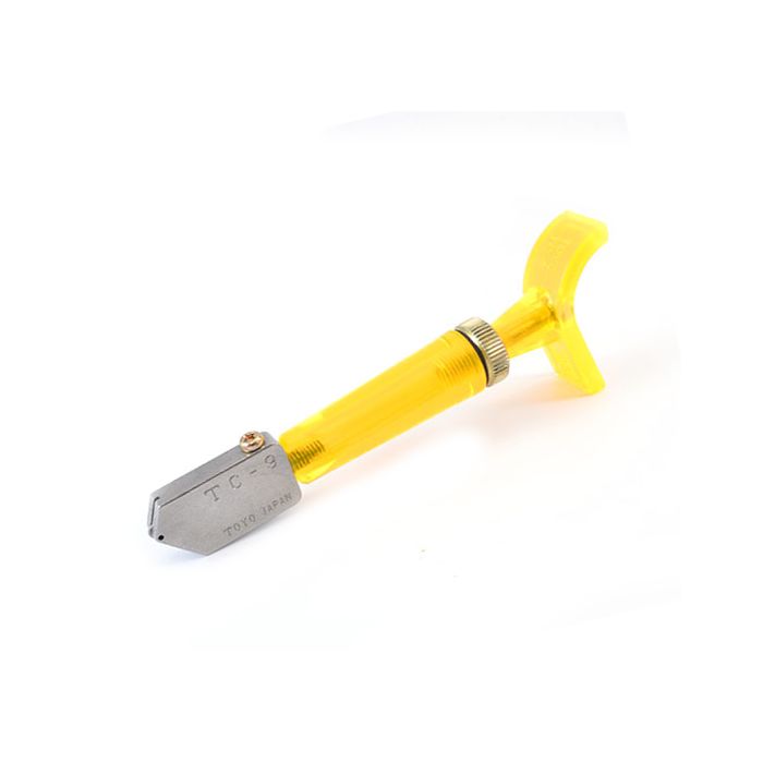 Toyo Huile en verre Cutter – Angle de coupe 138 ° – Tête