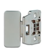 1650 Overlay Showcase Hinge for Glass to Wood