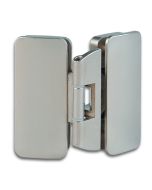 1654 Overlay Showcase Hinge for Glass to Glass