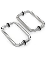 5040 Shower Door Handle - 19mm Ø Tube
