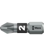 WERA BTZ BiTorsion Extra Tough Pozidriv Bits 855/1 PZ2 x 25mm - Pack of 10