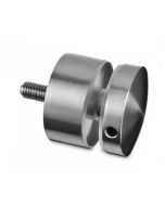 Glass Adapter with Threaded Stud 50mm Ø - 20mm Mounting Distance