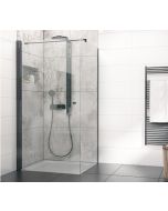 Matt Black Aqua Shower Door Hinge for 8mm Glass