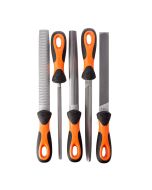 BAHCO 5 Piece Second Cut File Set 200mm (8")