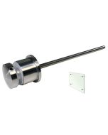 Juliette Balcony Glass Adapter with Threaded Stud - Model 0748