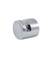 Edge Grip for Decorative Panels & Signage in Chrome - Non Drill