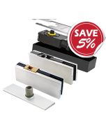 CASMA Floor Spring Single Glass Door Kit