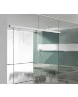 Colcom FLUIDO+ 70 Single Glass Sliding Door Kit - Glass Mounting