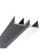 Colcom FLUIDO+ EP45 Cover Plate for Fixed Sidelight for 70, 110 and 150 Sliding Track - 2000mm