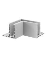 Q-railing Easy Glass Pro F Top Mount 90° Connector Balustrade Base Channel