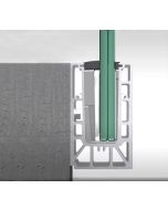 Q-railing Easy Glass Smart Fascia Mount Base Channel Profile Set - 2500mm