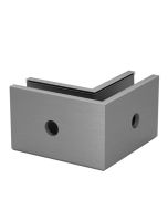 Q-railing Easy Glass Prime Fascia Mount 90° Connector Balustrade Base Channel