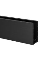 Q-railing Easy Glass Prime Black Top Mount Base Channel Profile