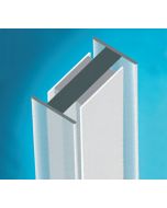 Flexible Glass to Glass Partition Joint 180°