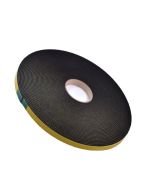 Security Glazing Foam Tape - 10 x 3mm - 25m Black