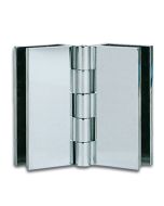 1684 Glass Door Hinge for Inset Doors - Non Drill (57 x 60mm)