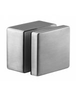 Square Glass Adapter with Threaded Stud 58 x 58mm - 30mm Mounting Distance