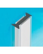 Glass to Glass Partition Minimal Corner Joint