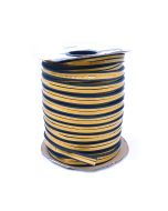 KISO "P" Profile EPDM Draught Proofing Weatherstrip 9 x 5.5mm - 160m - Black